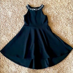 Breakfast at Tiffany’s LBD W/ high low hem 7/8